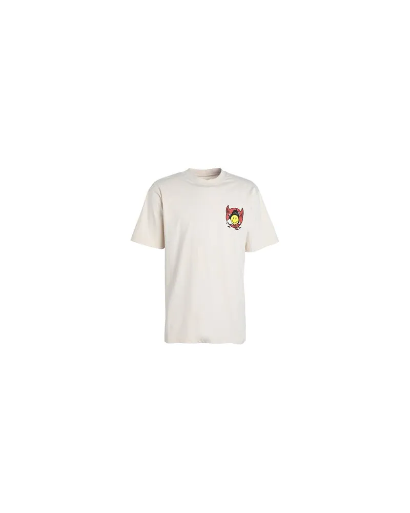 Market Smiley Inner Peace T-Shirt  - TOPS - T-shirtsauf YOOX.COM Cremeweiß