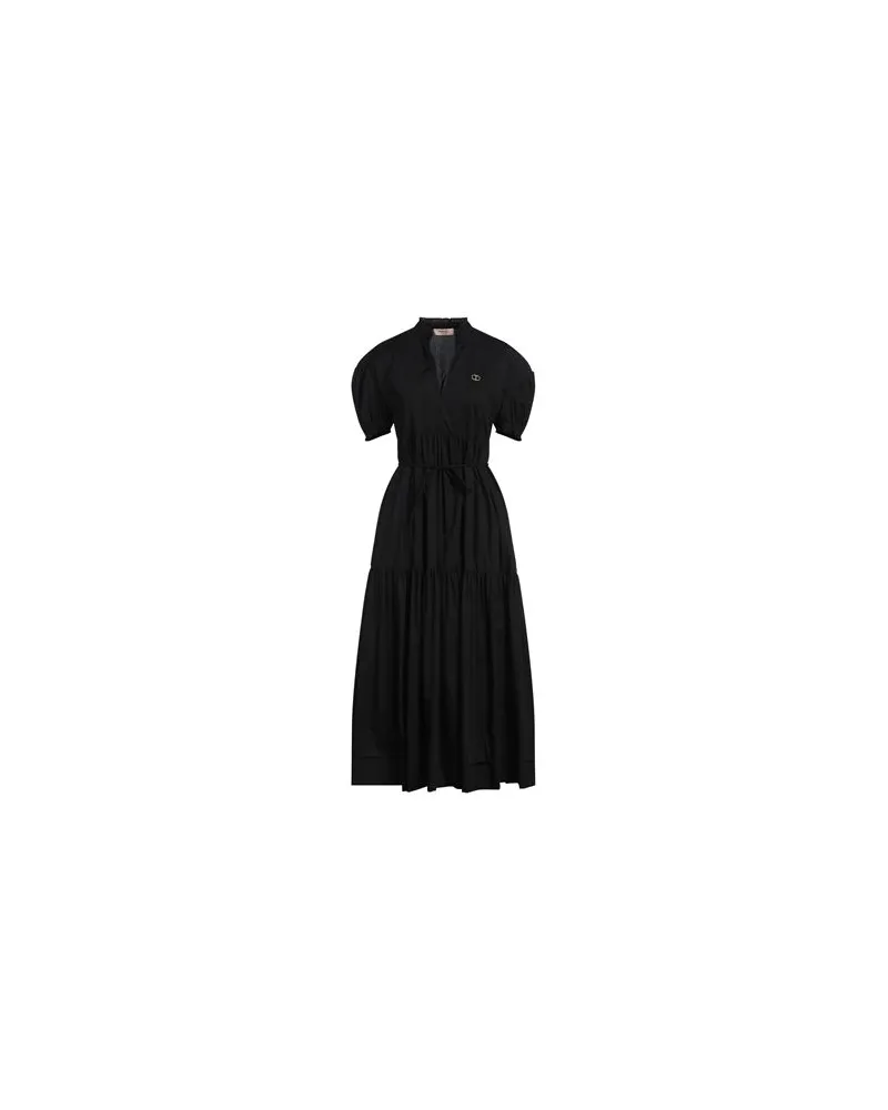 Twin-Set KLEIDER - Maxi-Kleiderauf YOOX.COM Schwarz