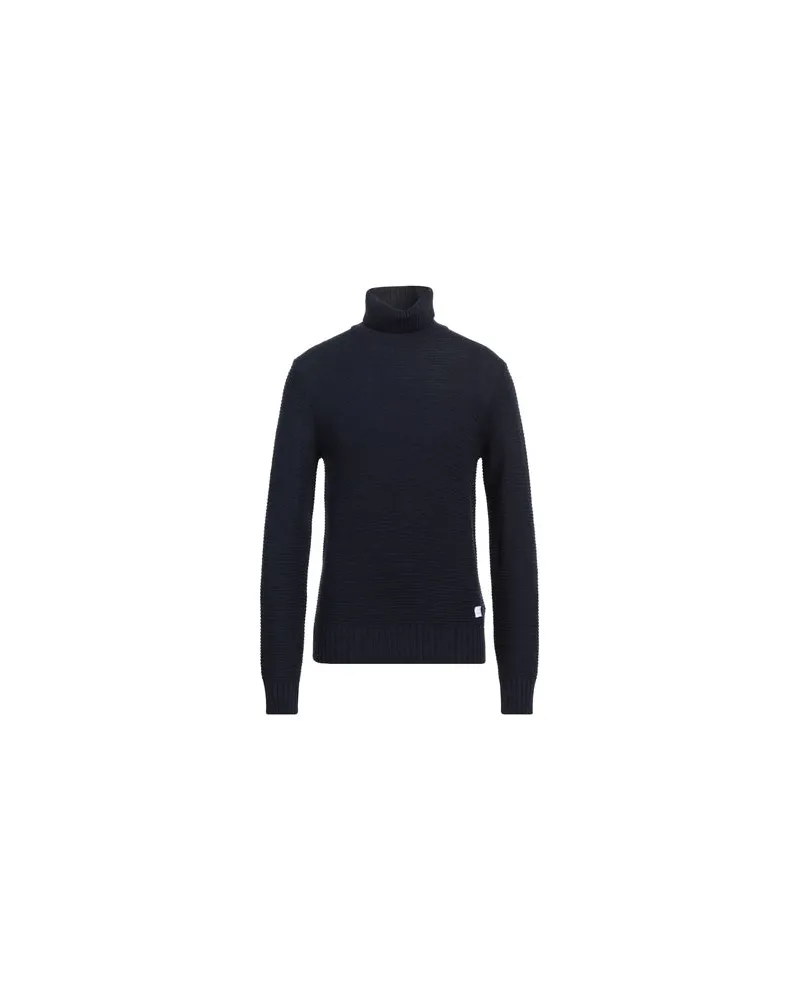 Manuel Ritz STRICKWAREN - Rollkragenpulloverauf YOOX.COM Marineblau