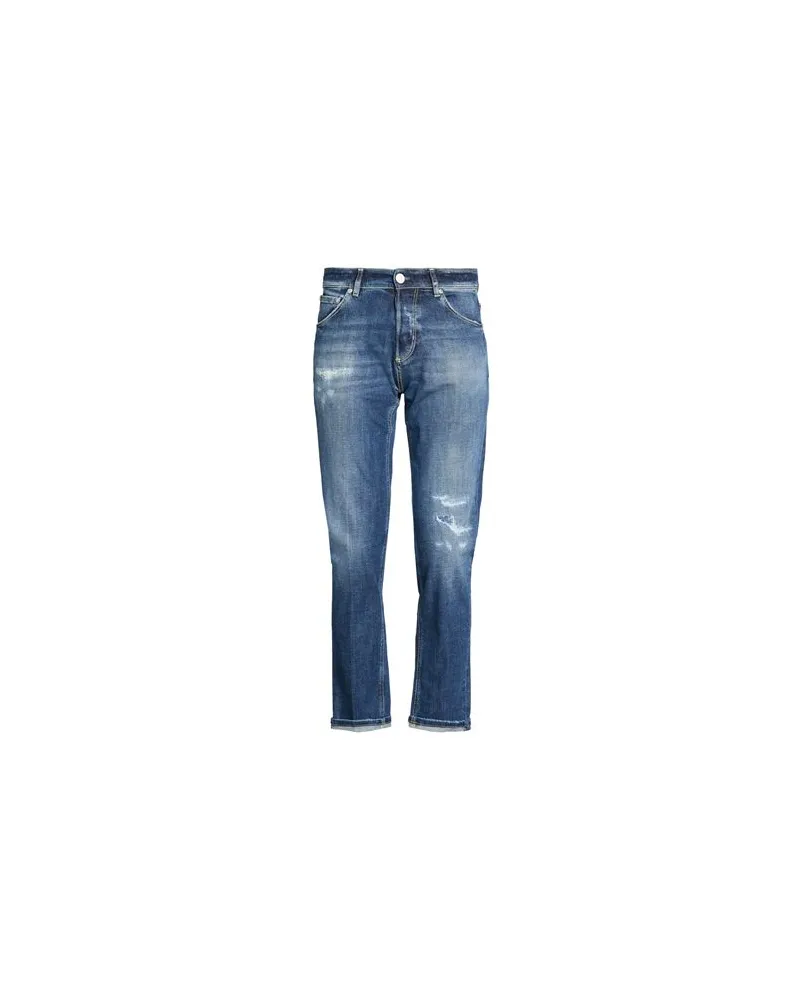 PT TORINO HOSEN & RÖCKE - Jeanshosenauf YOOX.COM Blau