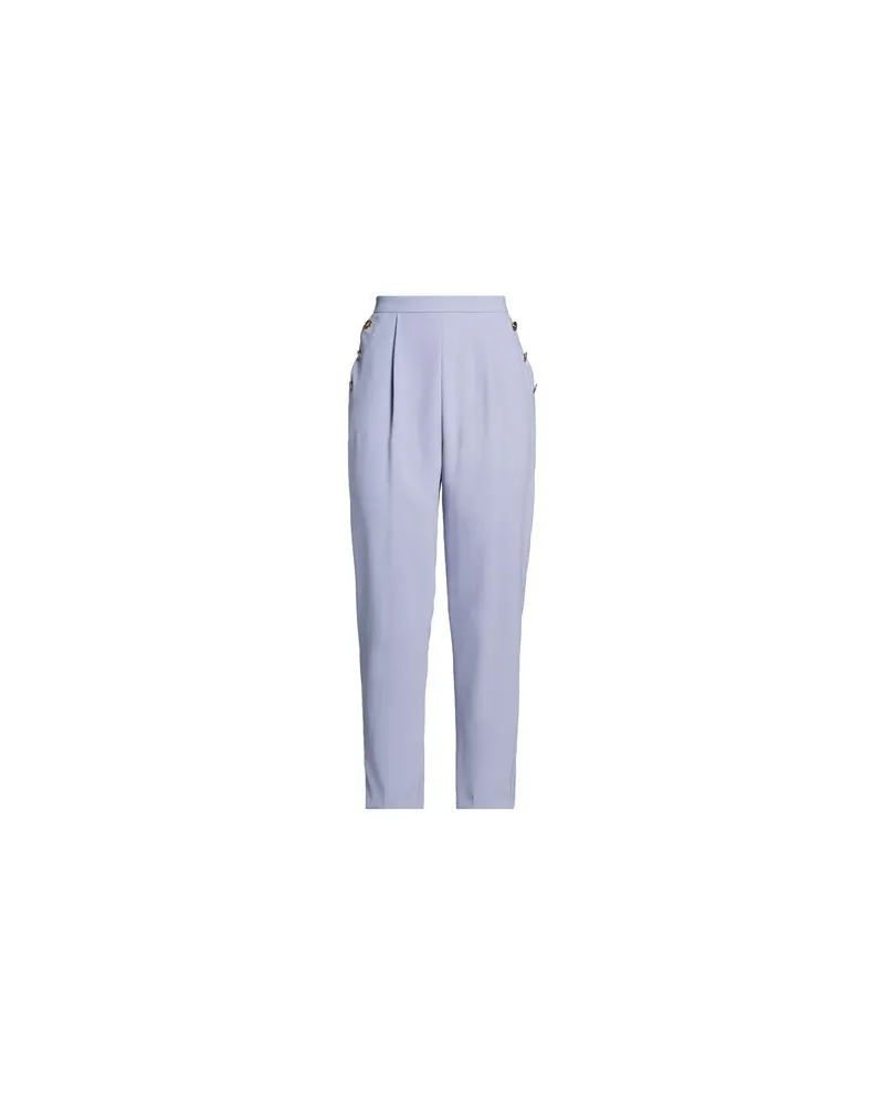 Elisabetta Franchi HOSEN & RÖCKE - Hosenauf YOOX.COM Hellblau