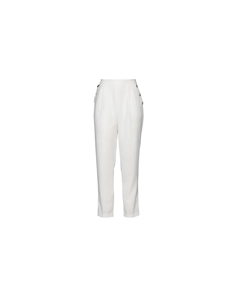 Elisabetta Franchi HOSEN & RÖCKE - Hosenauf YOOX.COM Weiß