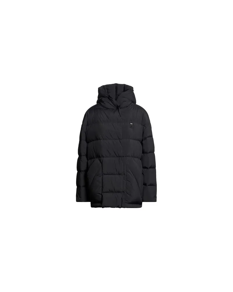 Blauer JACKEN & MÄNTEL - Pufferjacken & Daunenjackenauf YOOX.COM Schwarz