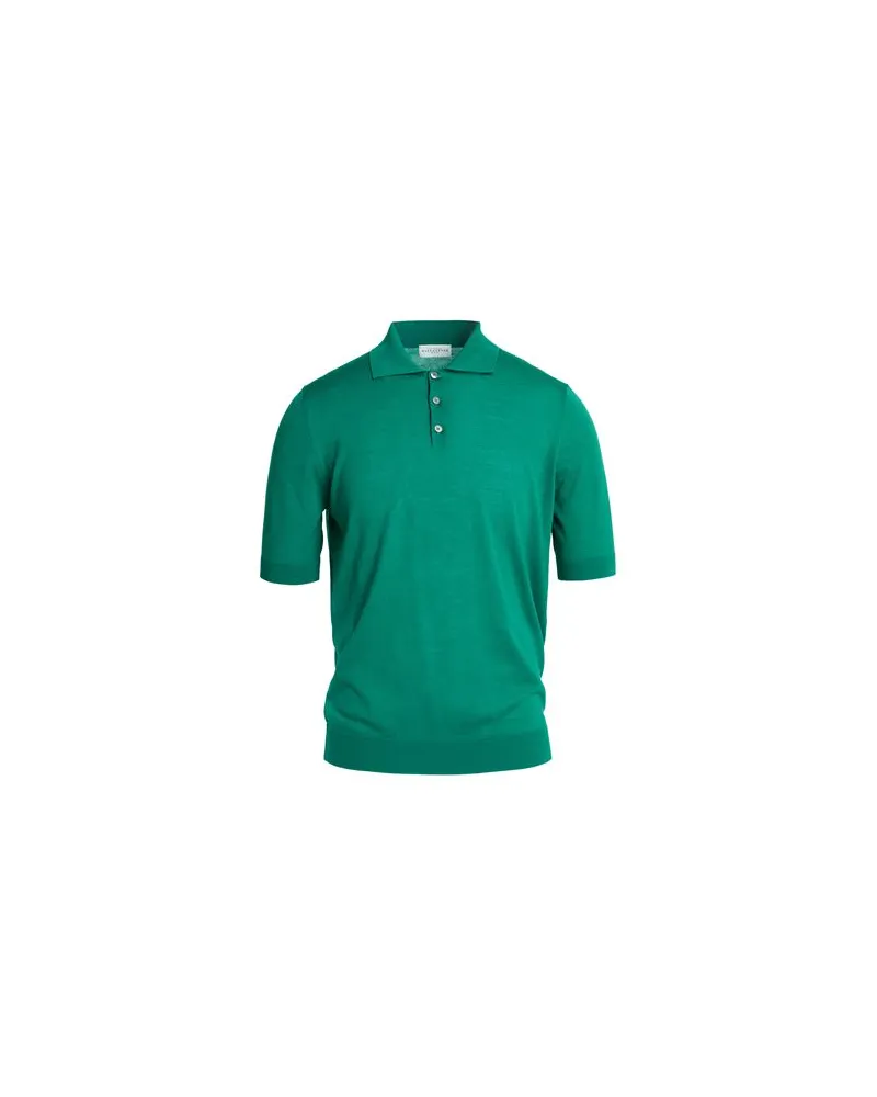 Ballantyne TOPS - Poloshirtsauf YOOX.COM Smaragdgrün