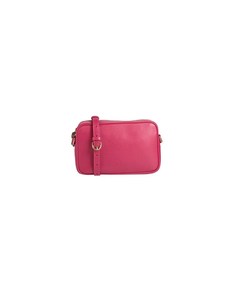 IL BISONTE TASCHEN - Umhängetascheauf YOOX.COM Magenta