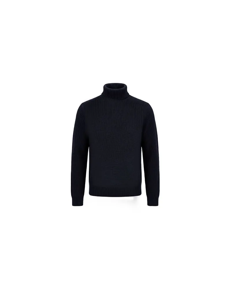 Zanone STRICKWAREN - Rollkragenpulloverauf YOOX.COM Nachtblau