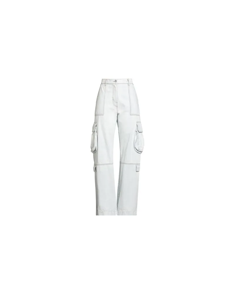 MSGM HOSEN & RÖCKE - Jeanshosenauf YOOX.COM Blau