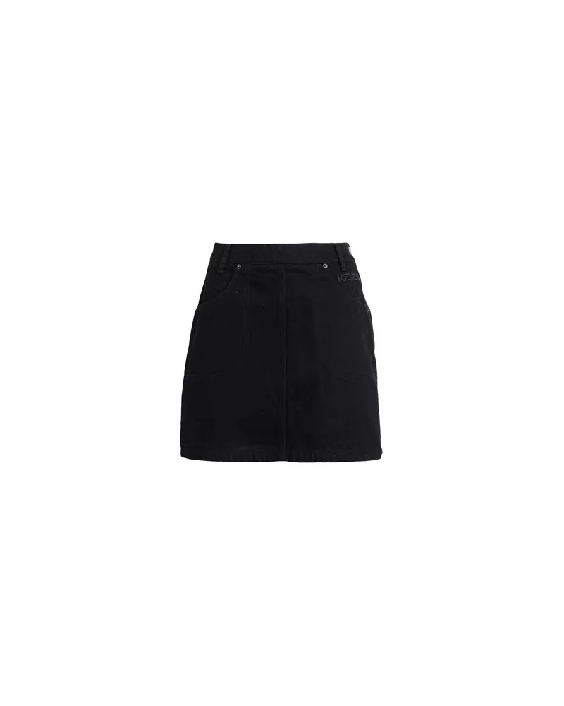 Kenzo HOSEN & RÖCKE - Jeansröckeauf YOOX.COM Schwarz
