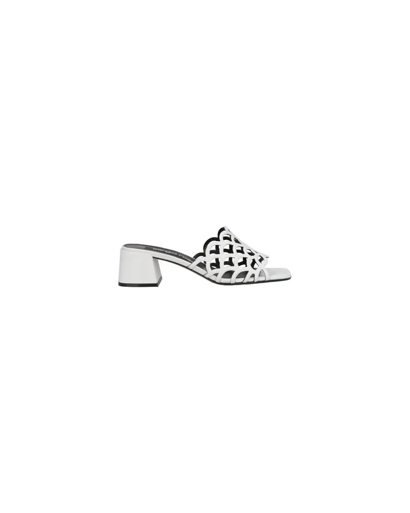 Sergio Rossi SCHUHE - Sandalenauf YOOX.COM Weiß