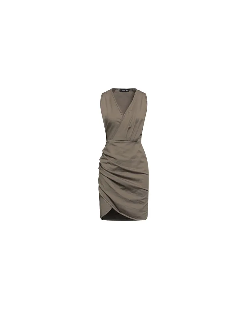 Odi et Amo KLEIDER - Mini-Kleiderauf YOOX.COM Militärgrün