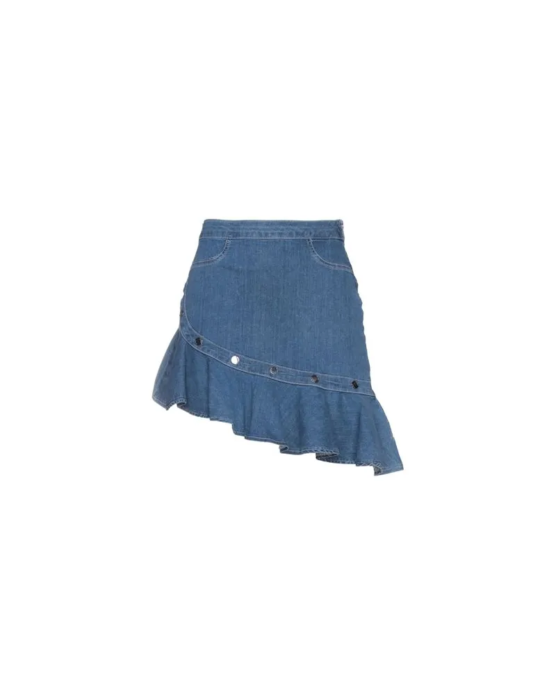 Guess HOSEN & RÖCKE - Jeansröckeauf YOOX.COM Blau