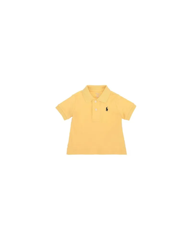 Ralph Lauren Soft Cotton Polo Shirt   - TOPS - Poloshirtsauf YOOX.COM Gelb