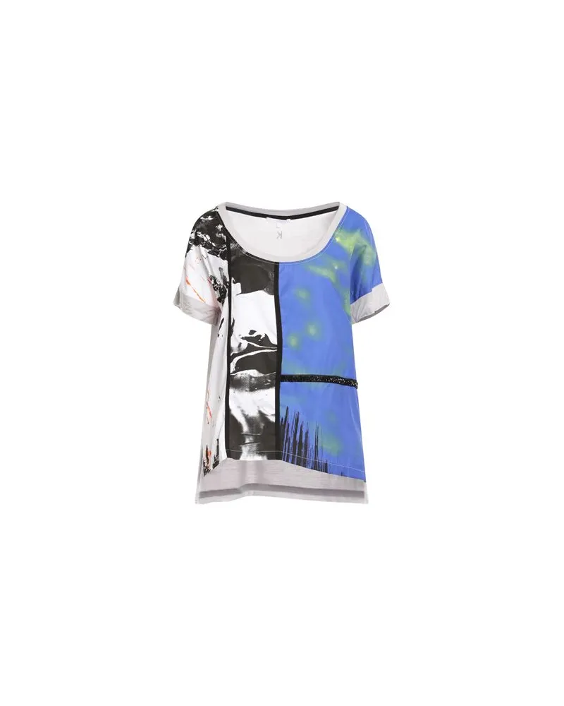 KORALLINE TOPS - T-shirtsauf YOOX.COM Blau