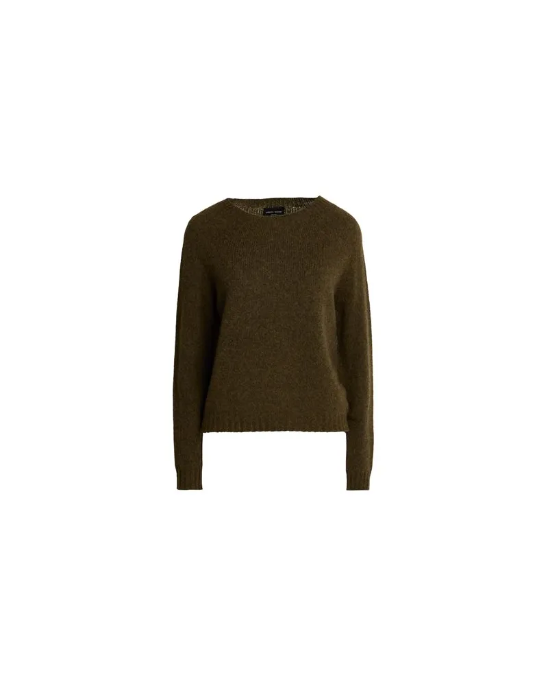 Roberto Collina STRICKWAREN - Pulloverauf YOOX.COM Militärgrün