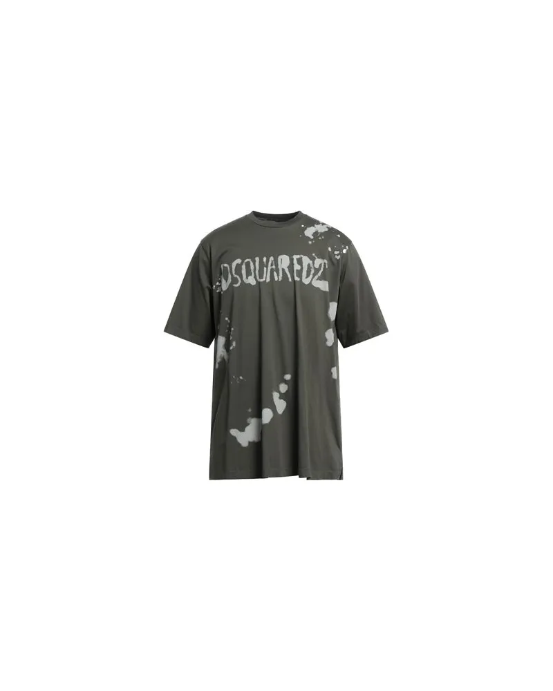 Dsquared2 TOPS - T-shirtsauf YOOX.COM Militärgrün