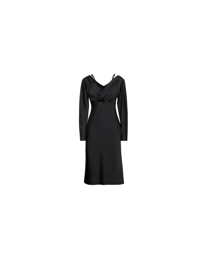 IRO KLEIDER - Midi-Kleiderauf YOOX.COM Schwarz