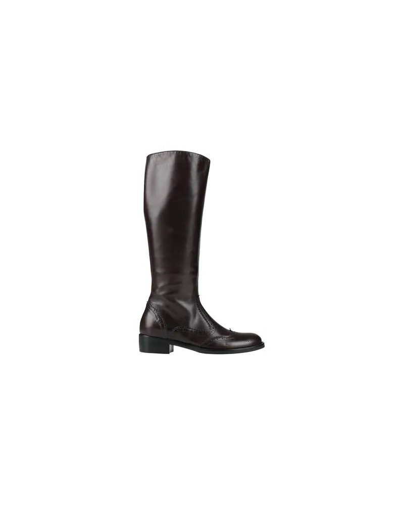 Laura Bellariva SCHUHE - Stiefelauf YOOX.COM Dunkelbraun