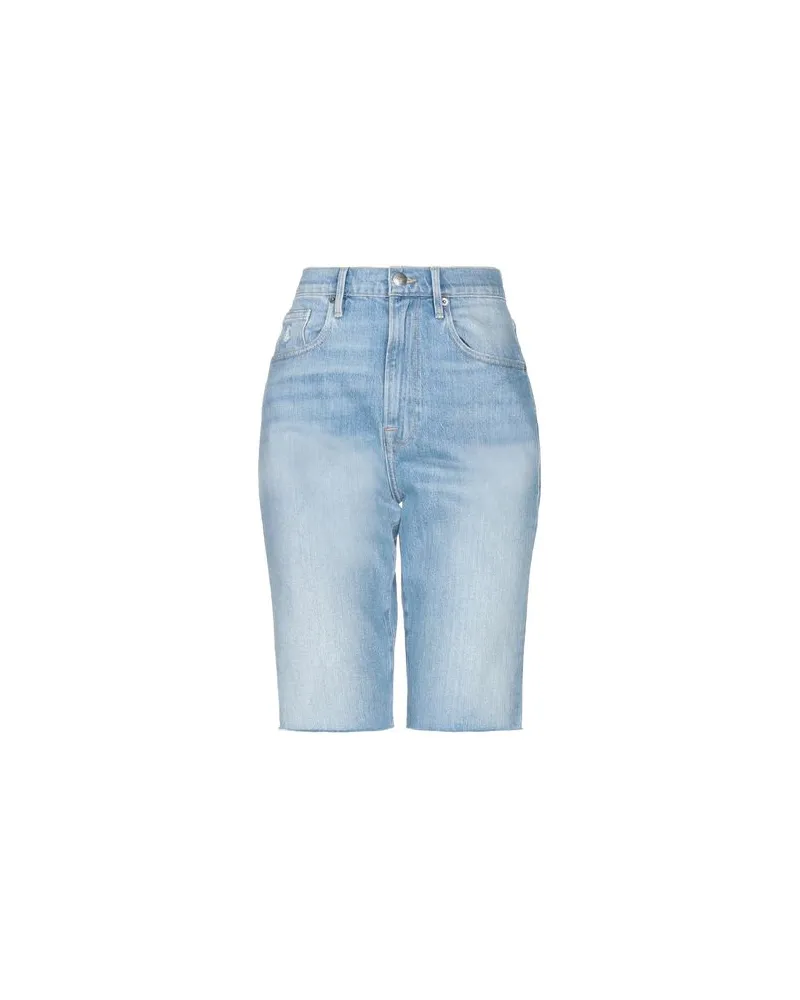 Frame Denim HOSEN & RÖCKE - Jeansshortsauf YOOX.COM Blau