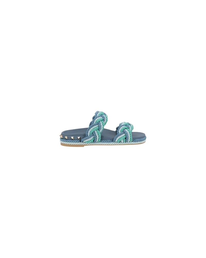 Valentino Garavani SCHUHE - Sandalenauf YOOX.COM Taubenblau