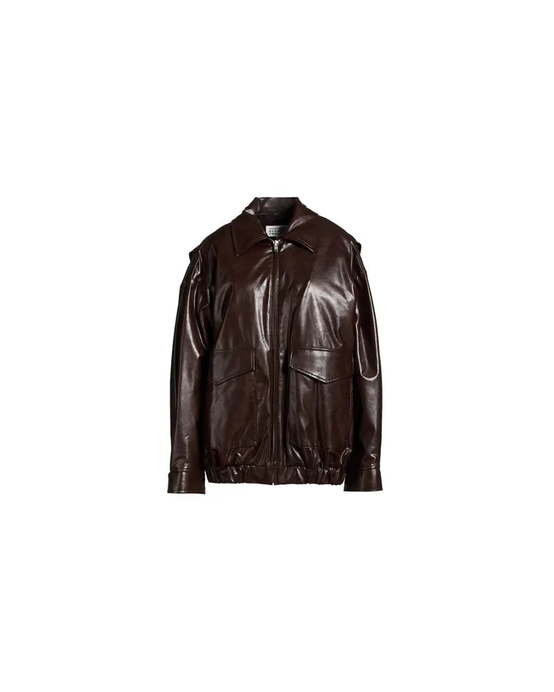 Maison Margiela JACKEN & MÄNTEL - Pufferjacken & Daunenjackenauf YOOX.COM Schokobraun