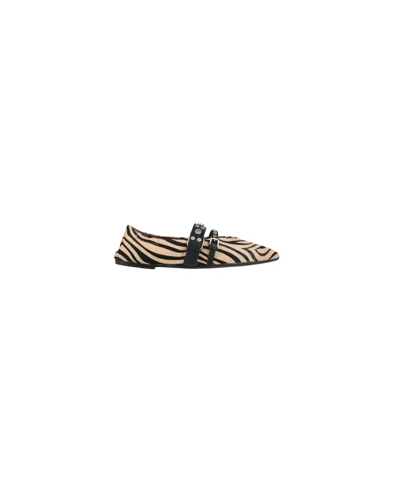 ash BRITNEY 02 - SCHUHE - Ballerinasauf YOOX.COM Beige