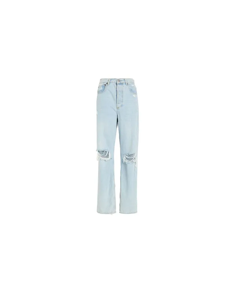 BOYISH HOSEN & RÖCKE - Jeanshosenauf YOOX.COM Blau