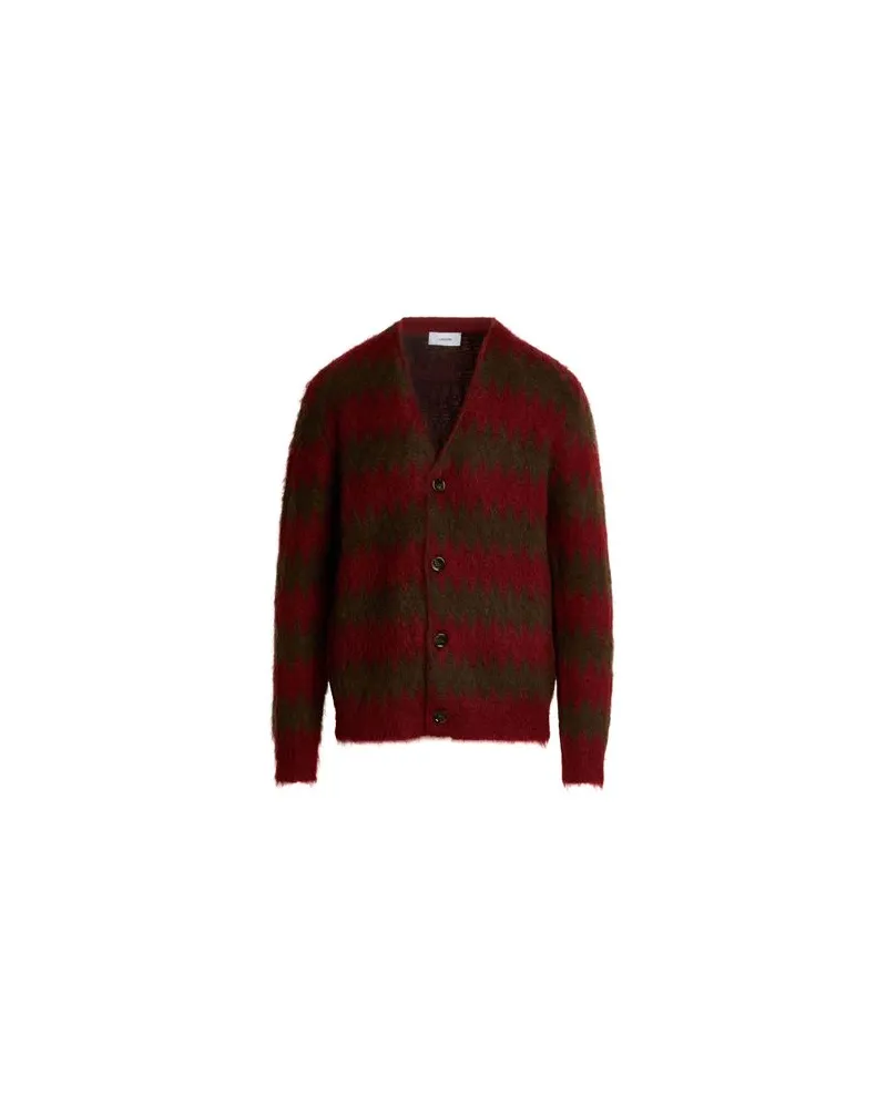 LARDINI STRICKWAREN - Strickjackenauf YOOX.COM Ziegelrot