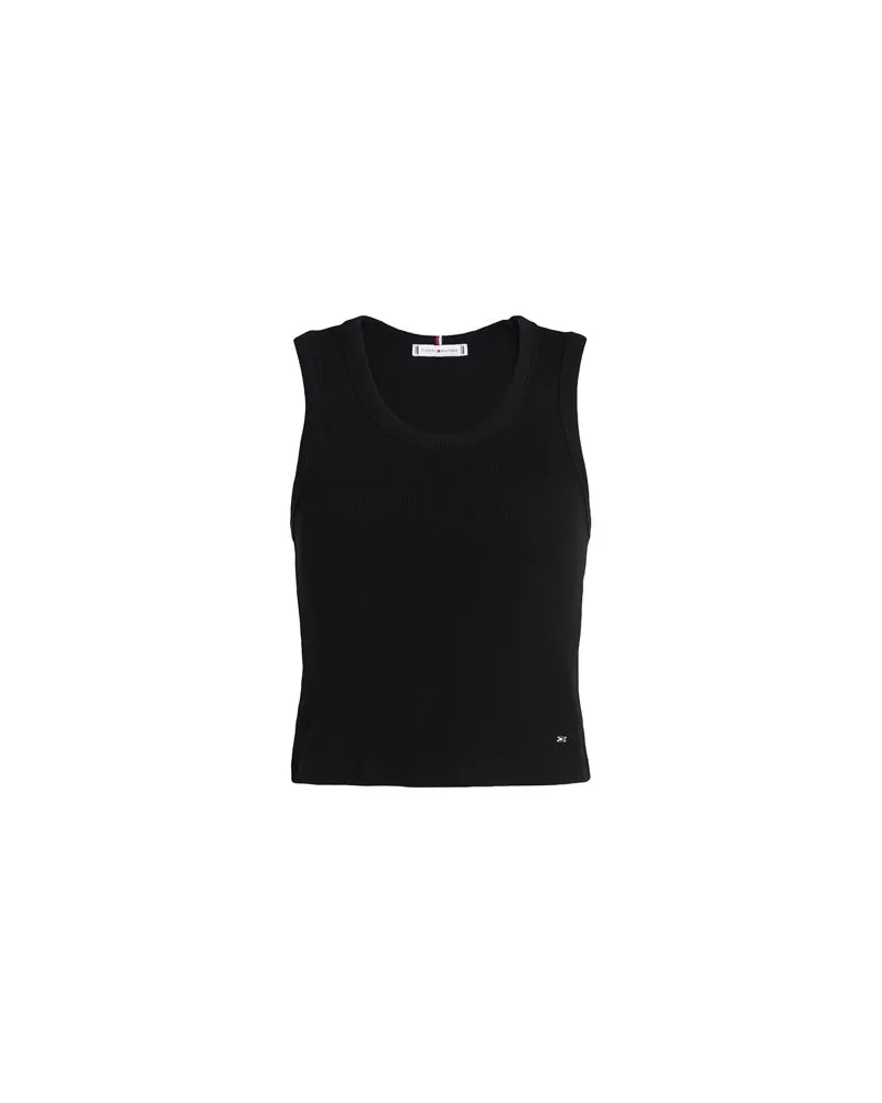 Tommy Hilfiger TOPS - Tank Topsauf YOOX.COM Schwarz