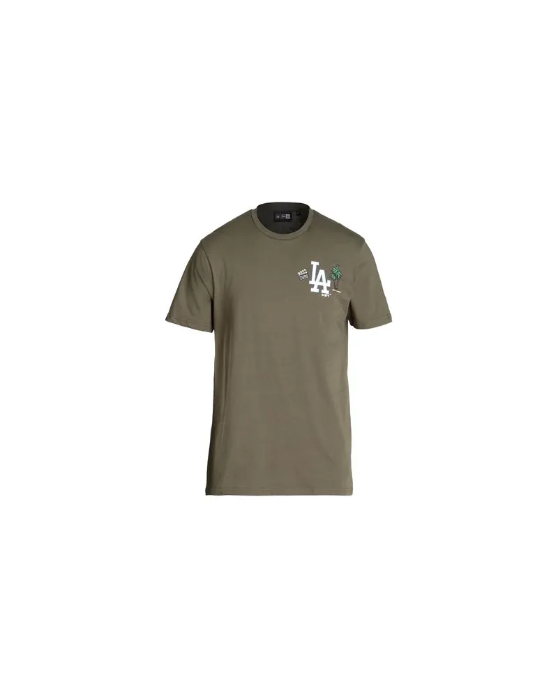 New Era MLB CITY GRAPHIC TEE LOSDOD  NOVNVY  - TOPS - T-shirtsauf YOOX.COM Militärgrün