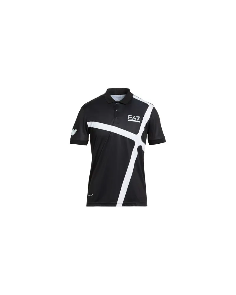 EA7 TOPS - Poloshirtsauf YOOX.COM Schwarz