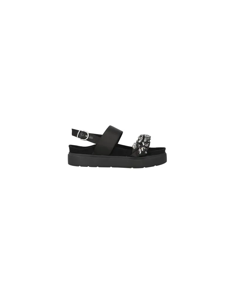Luciano Barachini SCHUHE - Sandalenauf YOOX.COM Schwarz