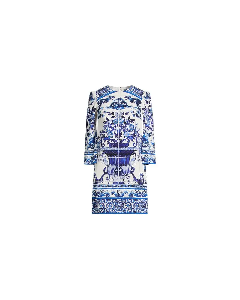 Dolce & Gabbana KLEIDER - Mini-Kleiderauf YOOX.COM Blau