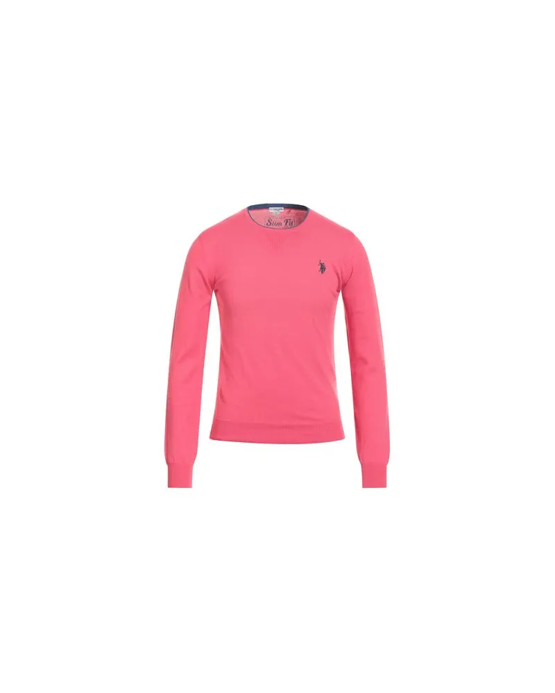 U.S. Polo Assn.  U POLO ASSN. - STRICKWAREN - Pulloverauf YOOX.COM Koralle