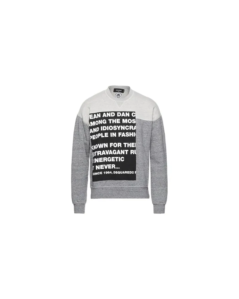 Dsquared2 TOPS - Sweatshirtsauf YOOX.COM Grau