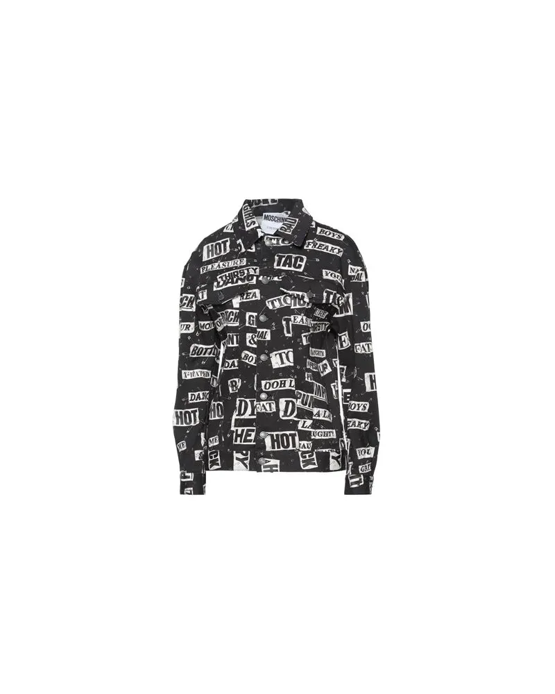 Moschino TOPS - Jeanshemdenauf YOOX.COM Schwarz