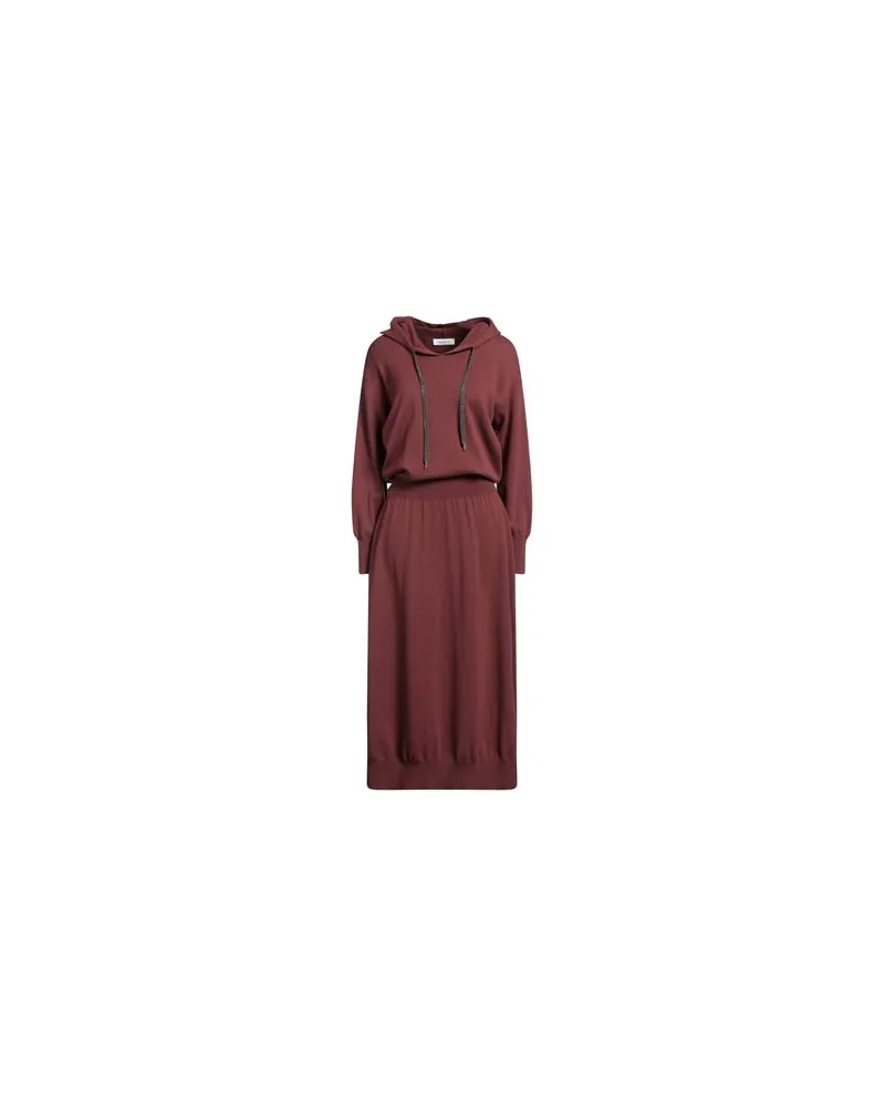 Fabiana Filippi KLEIDER - Maxi-Kleiderauf YOOX.COM Bordeaux