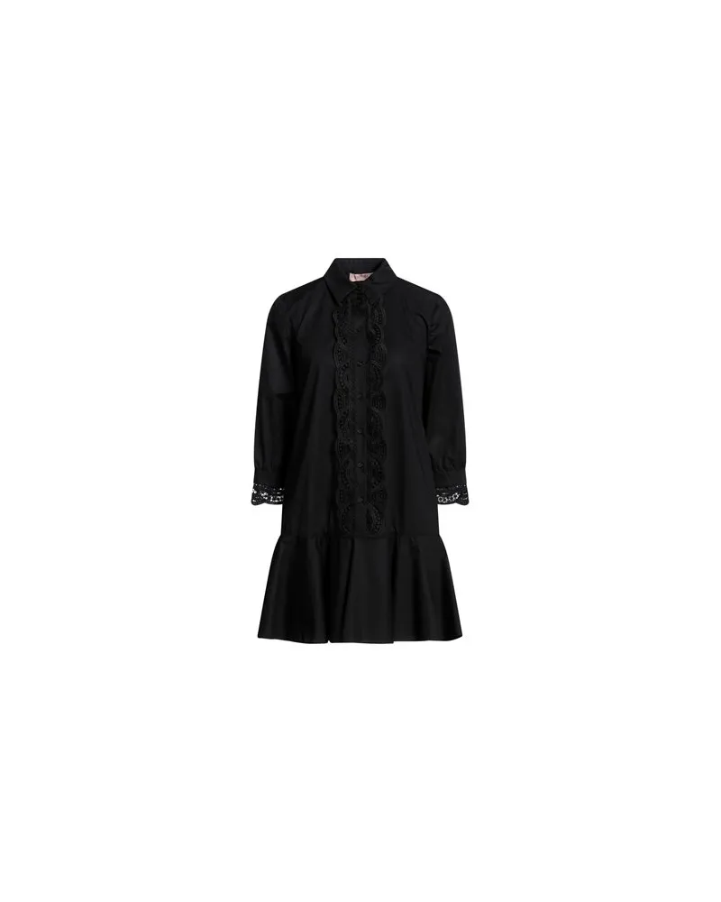 Twin-Set KLEIDER - Mini-Kleiderauf YOOX.COM Schwarz