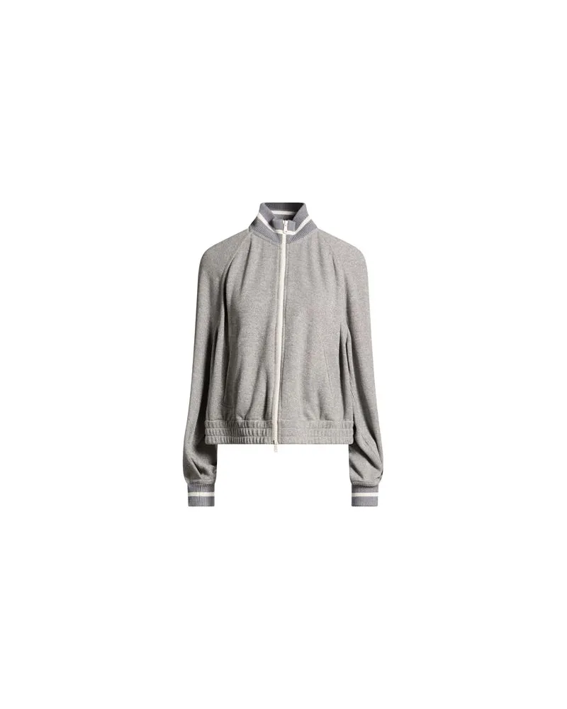 Brunello Cucinelli STRICKWAREN - Strickjackenauf YOOX.COM Grau