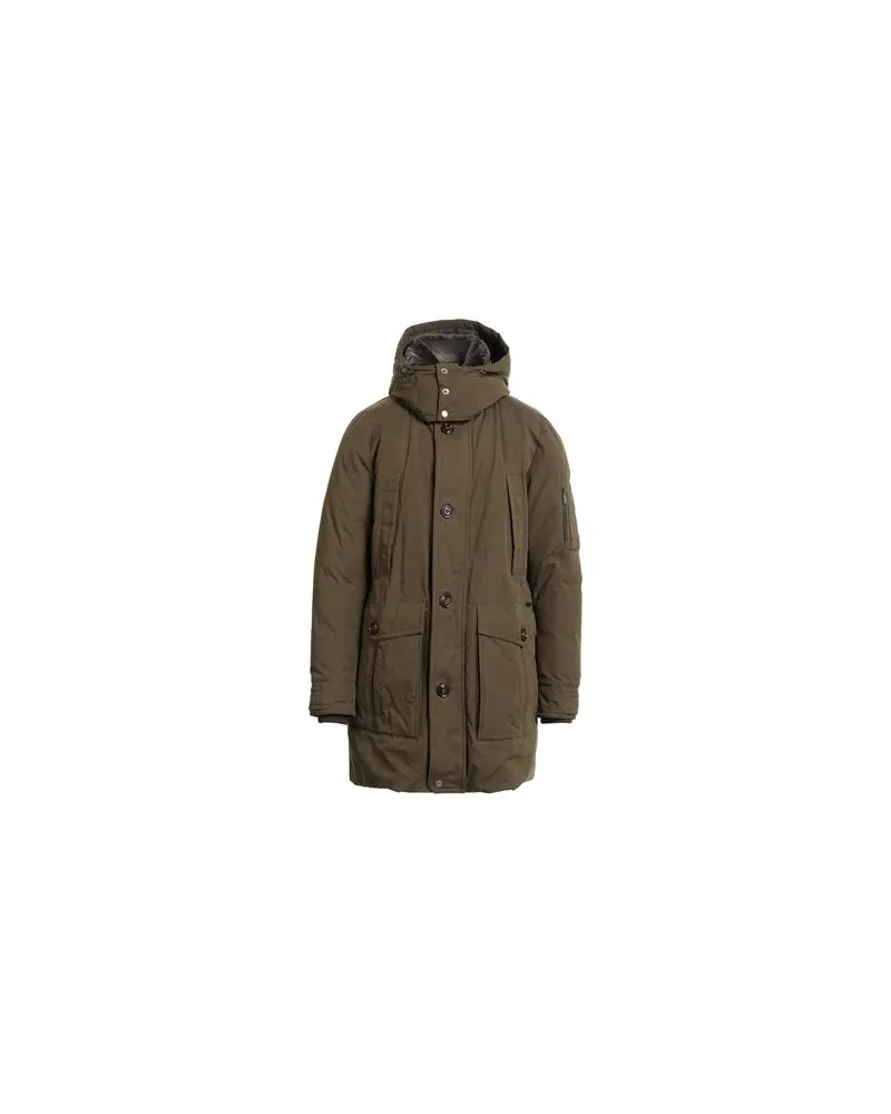 MOORER JACKEN & MÄNTEL - Mäntelauf YOOX.COM Militärgrün