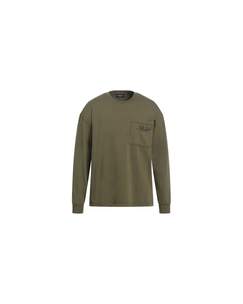 Dondup TOPS - Sweatshirtsauf YOOX.COM Militärgrün