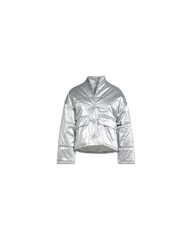 Suoli JACKEN & MÄNTEL - Pufferjacken & Daunenjackenauf YOOX.COM Silber