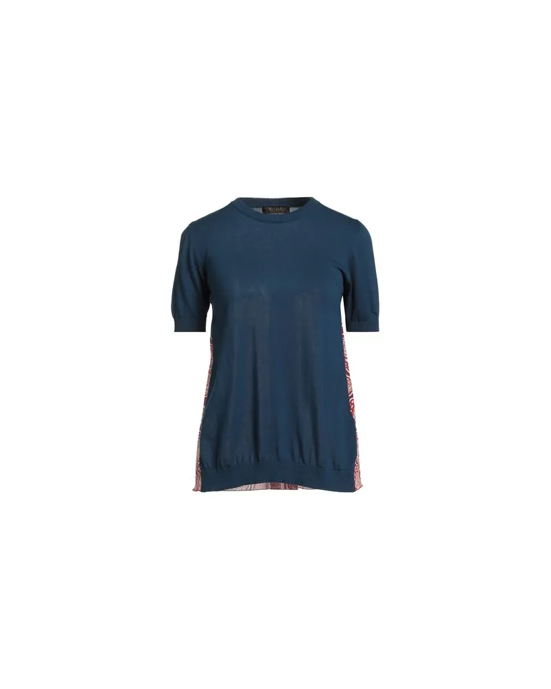Trussardi STRICKWAREN - Pulloverauf YOOX.COM Blau