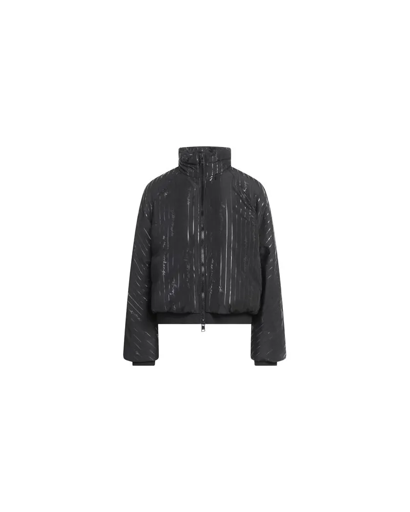 Armani Exchange JACKEN & MÄNTEL - Pufferjacken & Daunenjackenauf YOOX.COM Schwarz