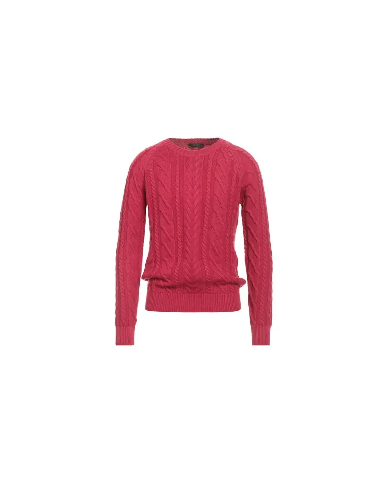 MOORER STRICKWAREN - Pulloverauf YOOX.COM Rot