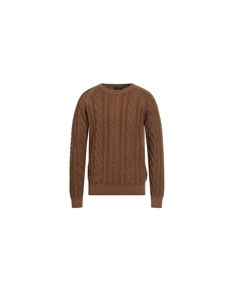 MOORER STRICKWAREN - Pulloverauf YOOX.COM Khaki