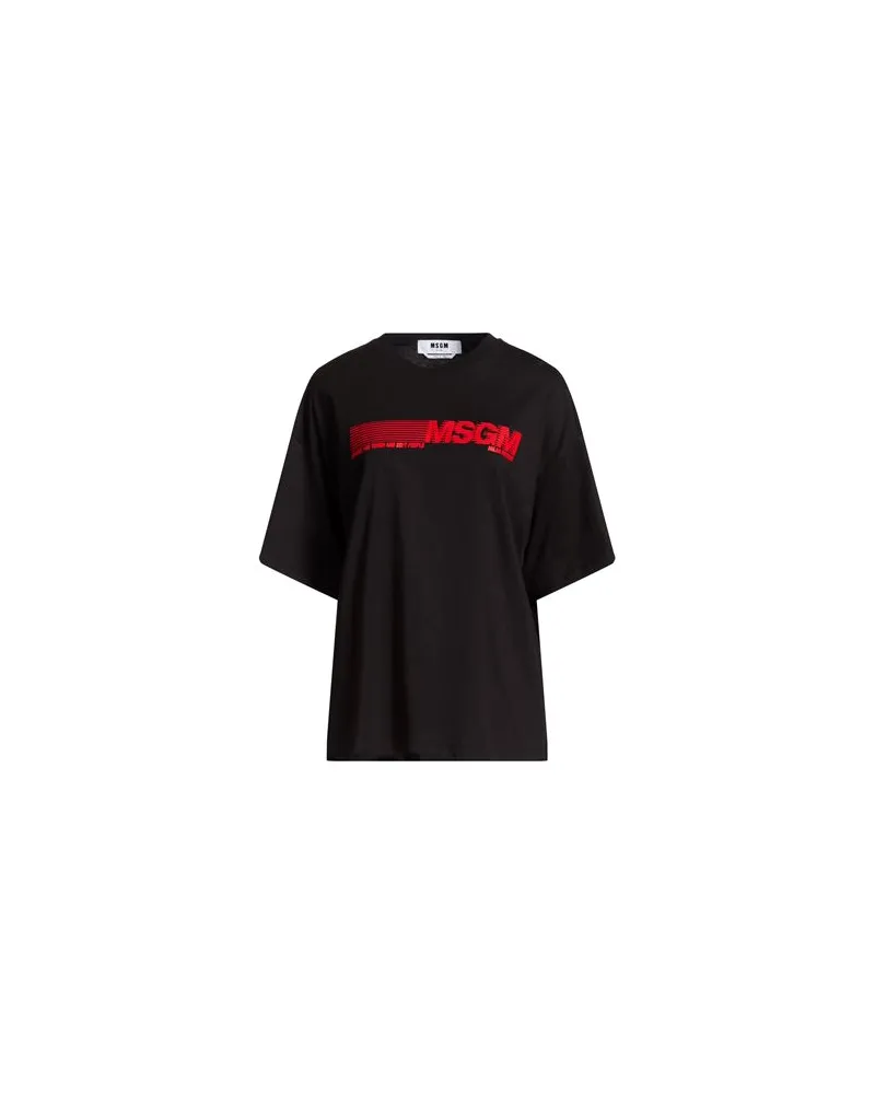 MSGM TOPS - T-shirtsauf YOOX.COM Schwarz
