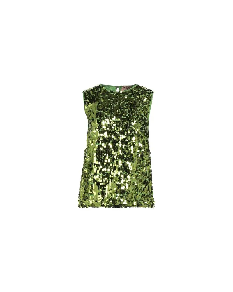 N° 21 TOPS - Topsauf YOOX.COM Grün