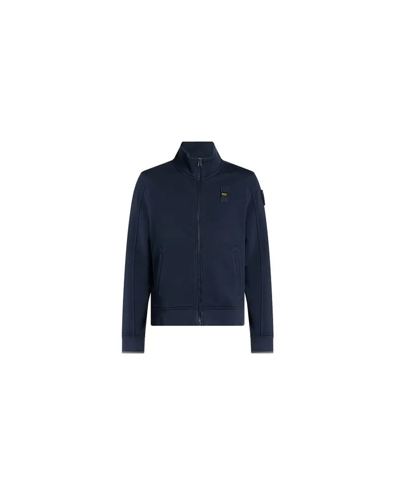 Blauer TOPS - Sweatshirtsauf YOOX.COM Nachtblau