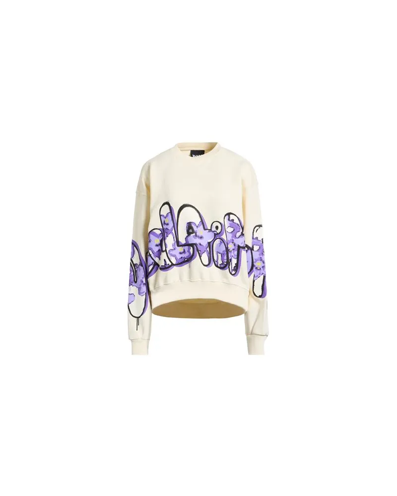 DISCLAIMER TOPS - Sweatshirtsauf YOOX.COM Elfenbein