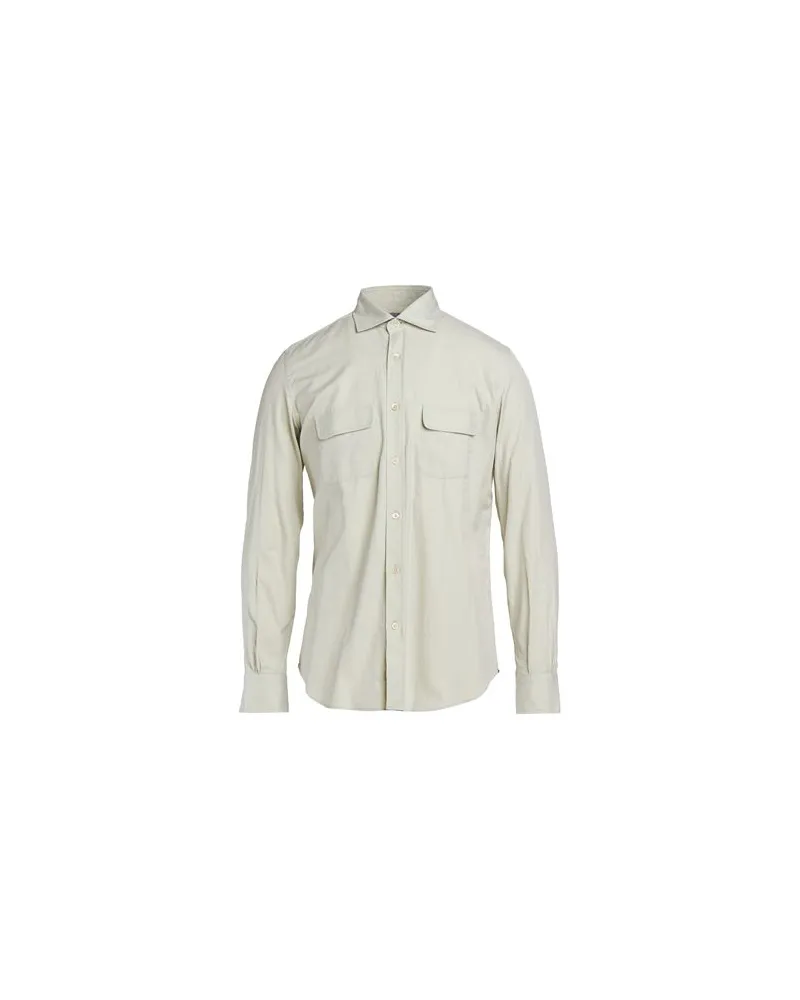 MAZZARELLI BLU - TOPS - Hemdenauf YOOX.COM Salbeigrün